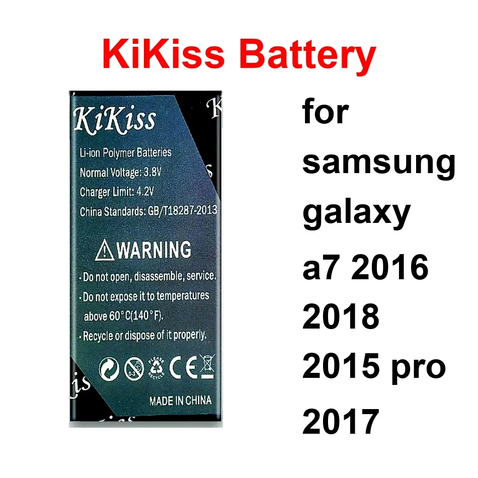 

Аккумулятор EB-BA700ABE EB-BA750ABU EB-BA710ABE ёмкостью 3700-4800 мАч для мобильных телефонов Samsung Galaxy A7 2016, 2018, 2015 Pro, 2017