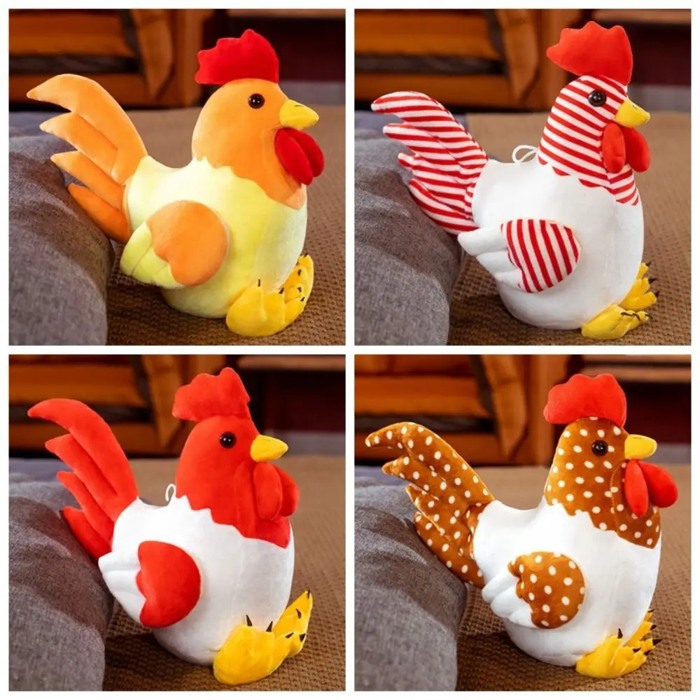 Realistis ayam ayam mainan mewah lembut boneka ayam bantal lembut Huggable kartun ayam boneka anak-anak Toye