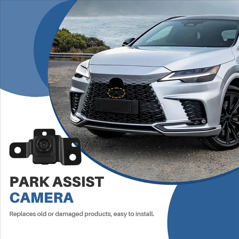 

Car Front View Camera 86790-48300 8679048300 for LEXUS RX SERIES RX350 RX500H 2022- Front Grille Park Assist Camera-A65M