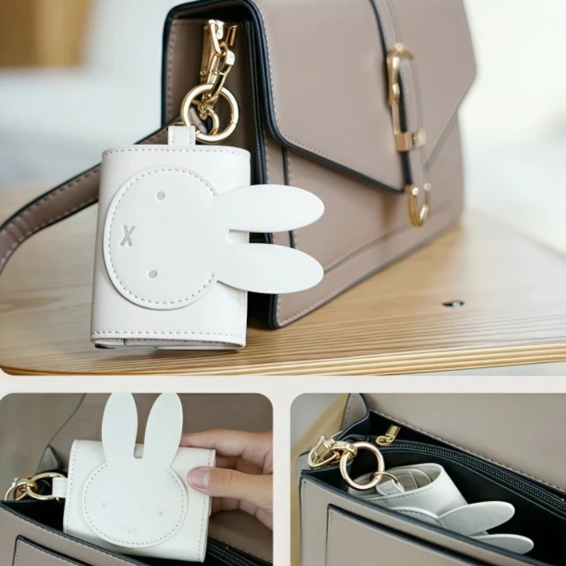 

Популярная мультяшная серия Miffy, сумка для наушников, креативная изысканная портативная сумка для хранения монет, подарок для мальчиков и девочек