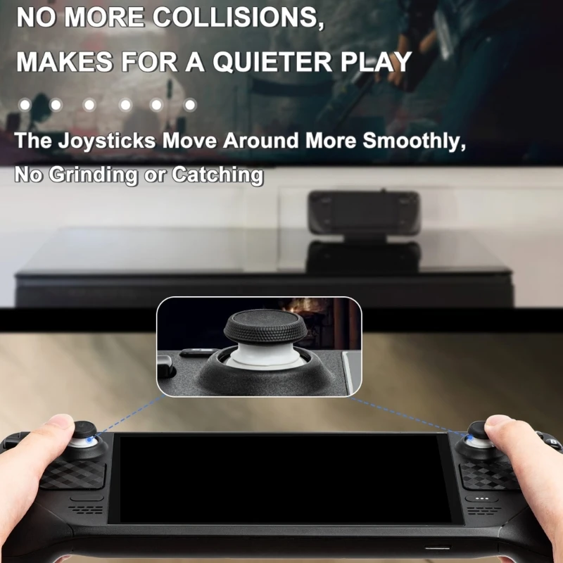 40Pcs Joystick Elastic Guard Ring Protect Ring for Steam-Deck/PS5-S4/Switch-