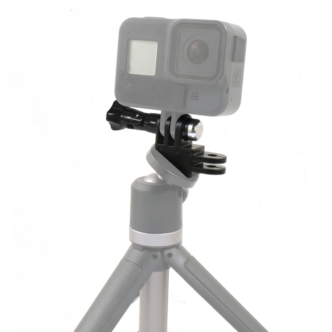 90 درجة محول تعديل الاتجاه محور الذراع متعدد تحويل الكوع ترايبود جبل ل GoPro بطل 13 12 11 10 عمل الكاميرا