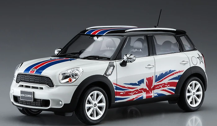 Hasegawa 20532 statyczny zmontowany model samochodu zabawka w skali 1/24 dla Mini Countryman Union Jack zestaw modeli samochodów