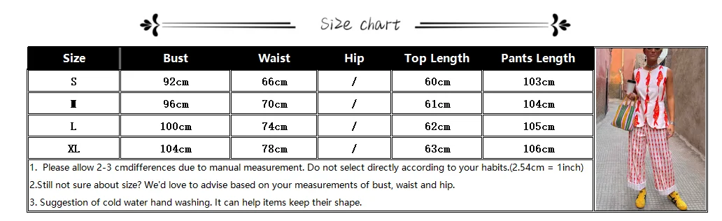 Sommer Frauen Cartoon Rot Fisch Drucken O Neck Tank Top Und Gerade Weibliche Lange Hosen Kurzarm Shirt Breite Bein Hose 2-stück Sets – Detail 1