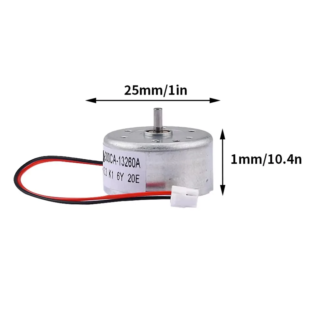 1 Pcs New 0.5-12V DC Metal Miniature Fan Motor - High Quality for Audio Equipment Robots Measuring Devices Toys & Game Machines