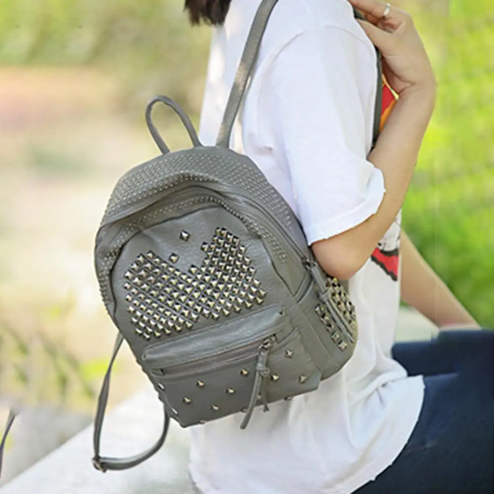 Unisex Rucksack Lagerung Rucksack Multifunktionale Tragen-beständig Beliebte Reine Farbe Einstellbar Rucksack