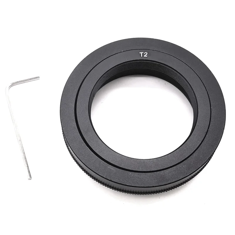 1PCS T2-EOS T2 for Canon EOS EF EF-S Camera Adapter Ring Telescopic Mount Lens Adapter Ring with Hexagonal Wrench