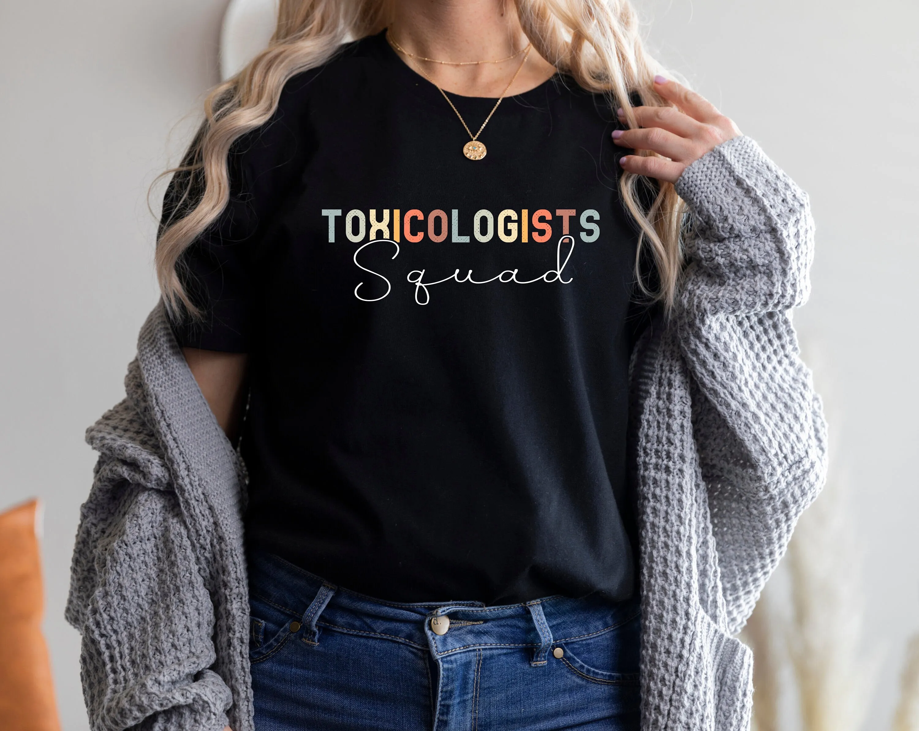 Toxicologist Squad T Shirt Doctor Toxicology Student Graduate