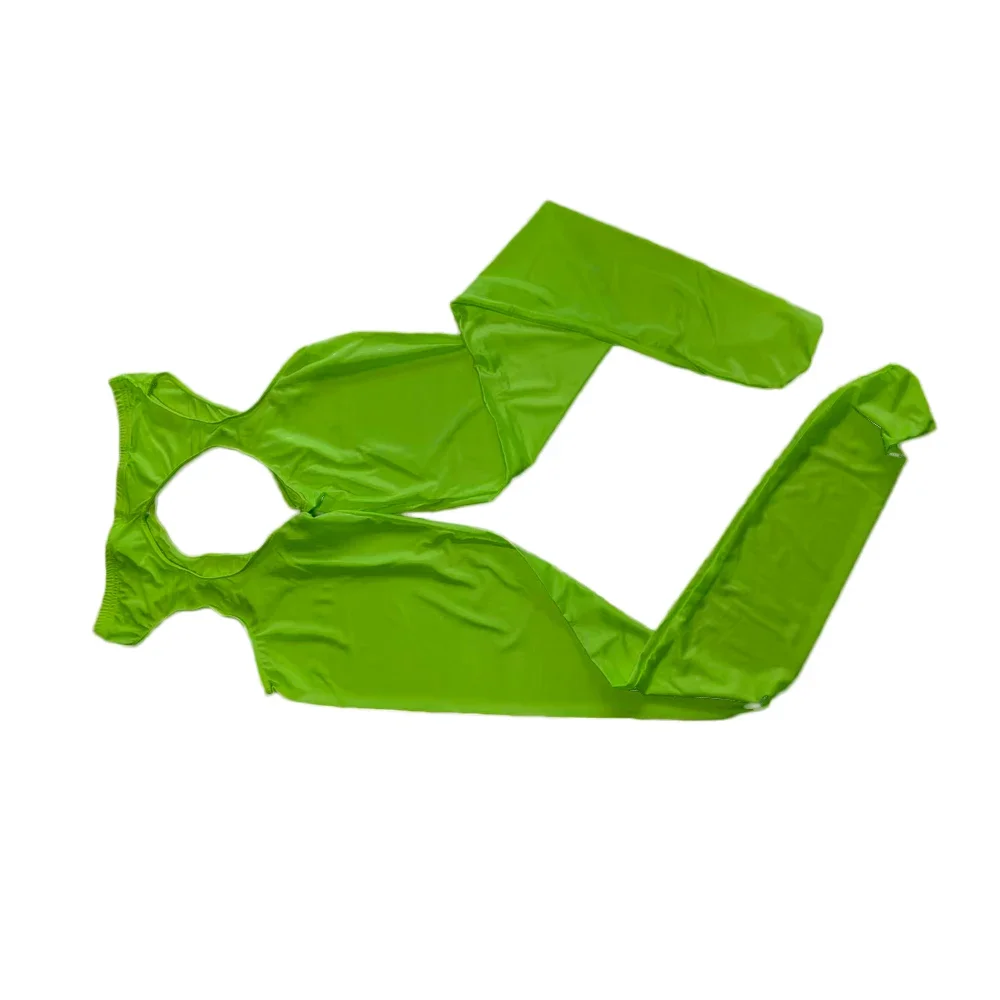 

Сексуальные женские обтягивающие леггинсы из глянцевого атласа, гладкие, блестящие, с эффектом масляного блеска, без шва в промежности, для йоги, моделирующие, с вырезами, эластичные, в стиле горничной