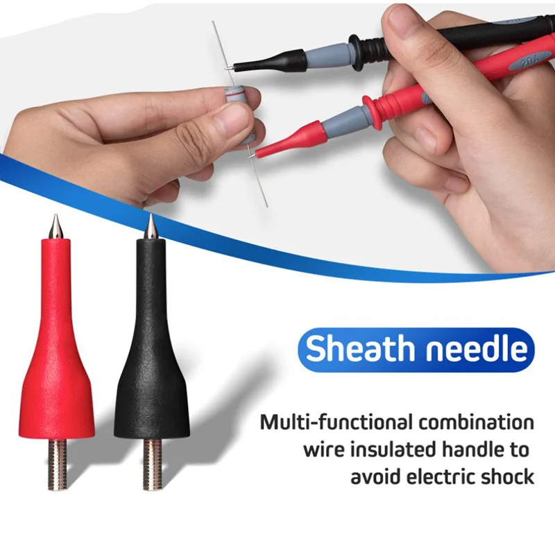 10A/20A 1000V Universal Multimeter Test Leads Probes Set for Ship & Yacht Maintenance Digital Clamp Meter Electrical Testing
