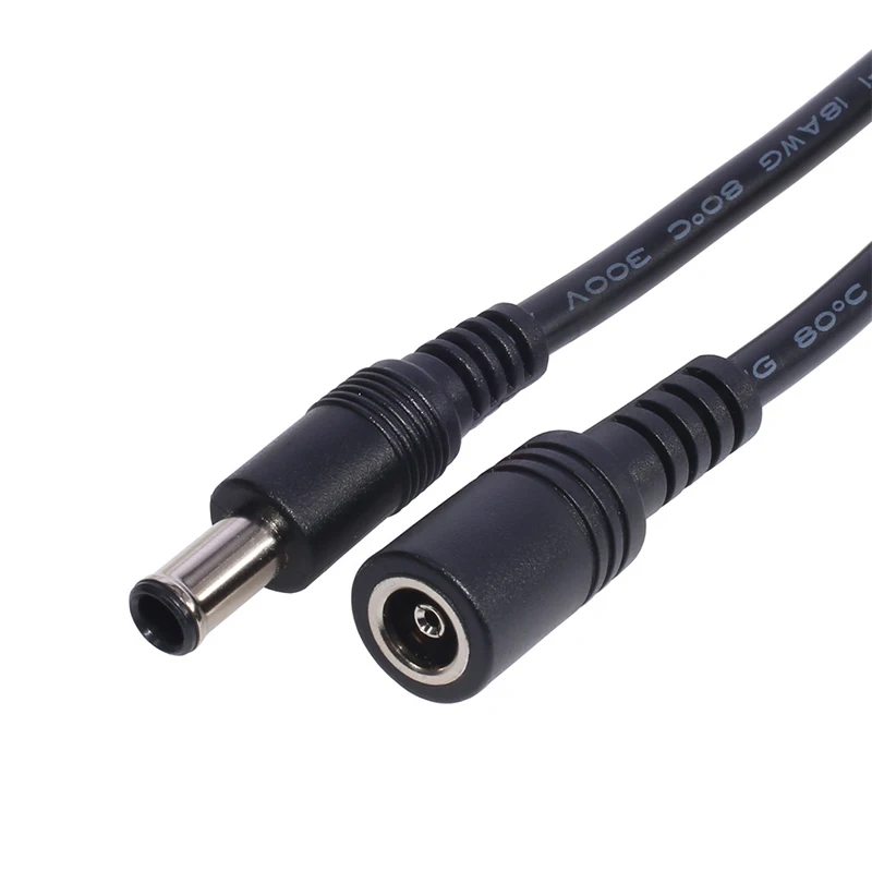 6.5 مللي متر * 4.4 مللي متر ذكر إلى 6.5*4.4 مللي متر أنثى تيار مستمر مهايئ شاحن الطاقة تمديد كابل رصاص لأجهزة الكمبيوتر المحمولة سوني ، LG سامسونج مراقب