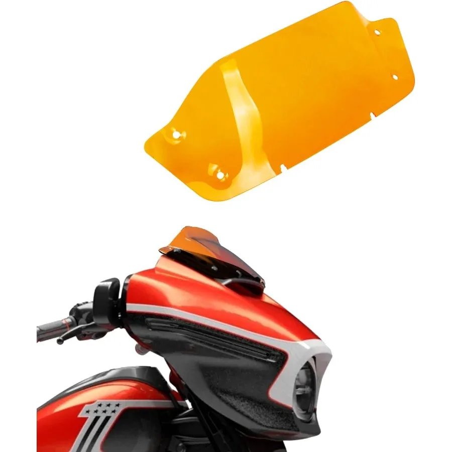 

Акриловое лобовое стекло 100 PMMA с краем воздушного дефлектора для Harley Davidson 2023 CVO Street Glide CVO Limited FLHXSE 2024 2025 Stre