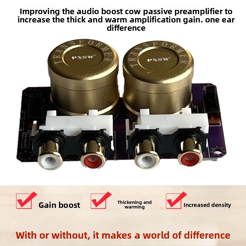 UY-103 Audio Isolation Bull Signal Transformer Improves Audio Boost Bull Passive Front Thick Warm Amplification Gain