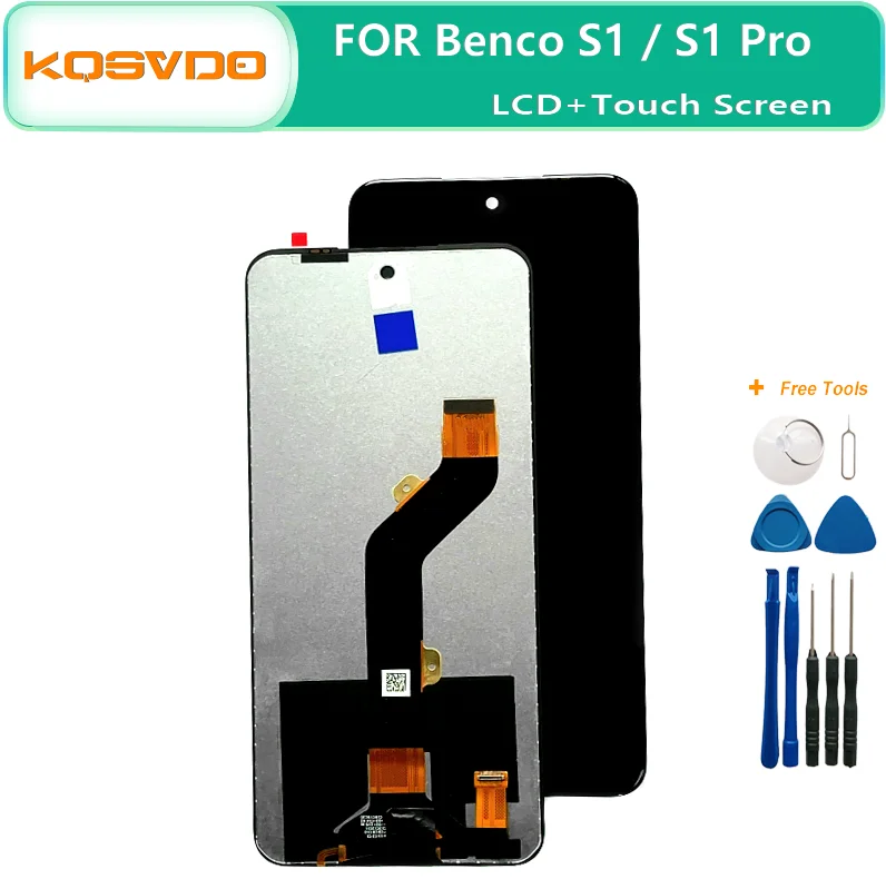 6.8 Inch New Original benco S1 LCD Display+Touch Screen Digitizer Assembly100% Tested for BENCO S1 Mobile parts Replacement