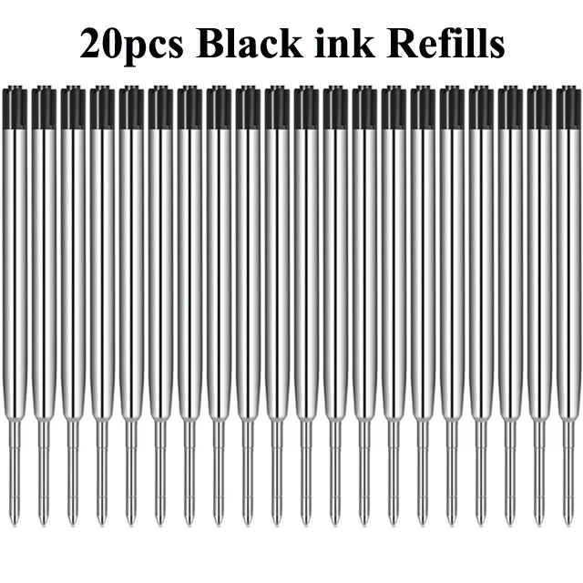 

10/20pcs 0.7mm Ballpoint Medium Point Point Pen Refills Replacement Refills for Pens School Office Stationery Supplies