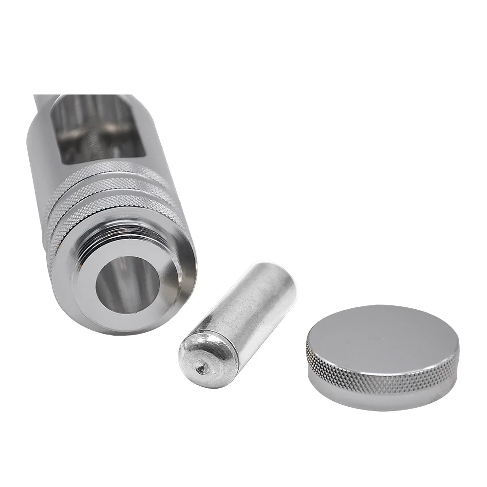 High Quality Aluminum Alloy Press Spice Pepper Mill Smoking Accessories