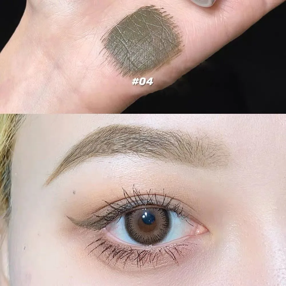 Trendy unruhig, Augenbrauen gel zu verschmieren, kein zusammen backen lang anhaltendes Make-up Augenbrauen tönung brauner Augenbrauen farbstoff