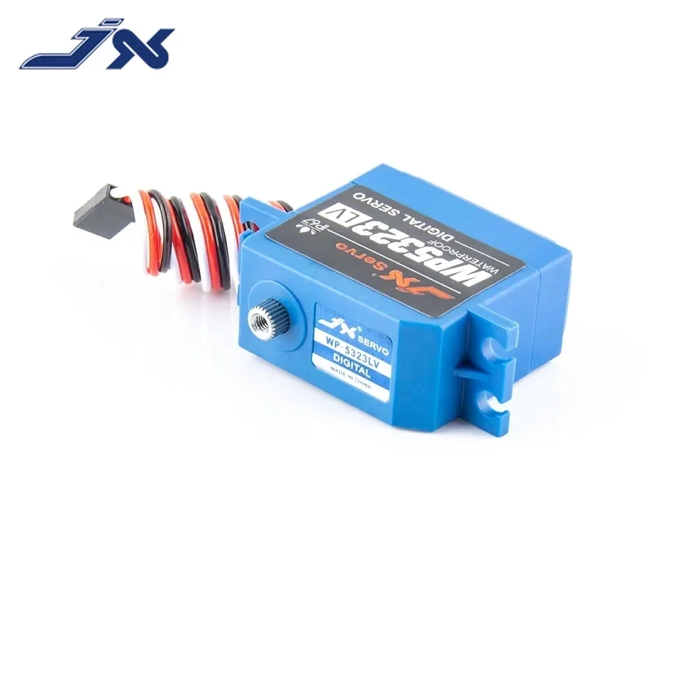 JX WP5323LV 23 kg Servo digitale impermeabile Metal Gear Cuscinetti a sfere doppi 25T ad alta precisione per RC Car Robot Drone