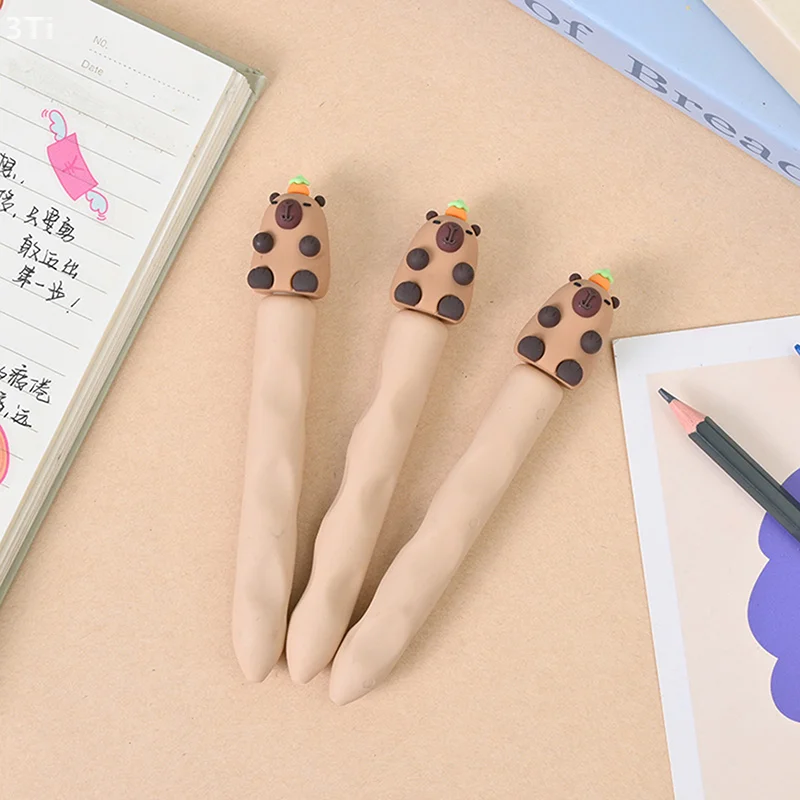 Gomma da matita per animali dei cartoni animati Gomme da cancellare per capibara carine creative Regalo per bambini Cancelleria per ufficio scolastico Kawaii