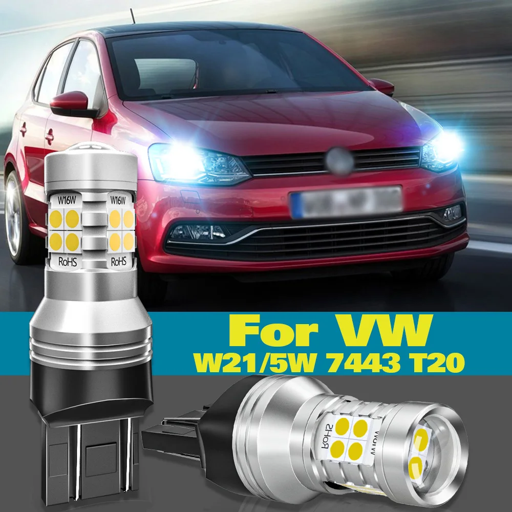 

Daytime Running Light DRL W21W 7440 T20 For VW Polo 6C 2009 2010 2011 2012 2013 2014 2015 2016 Accessories 2pcs LED Lamp