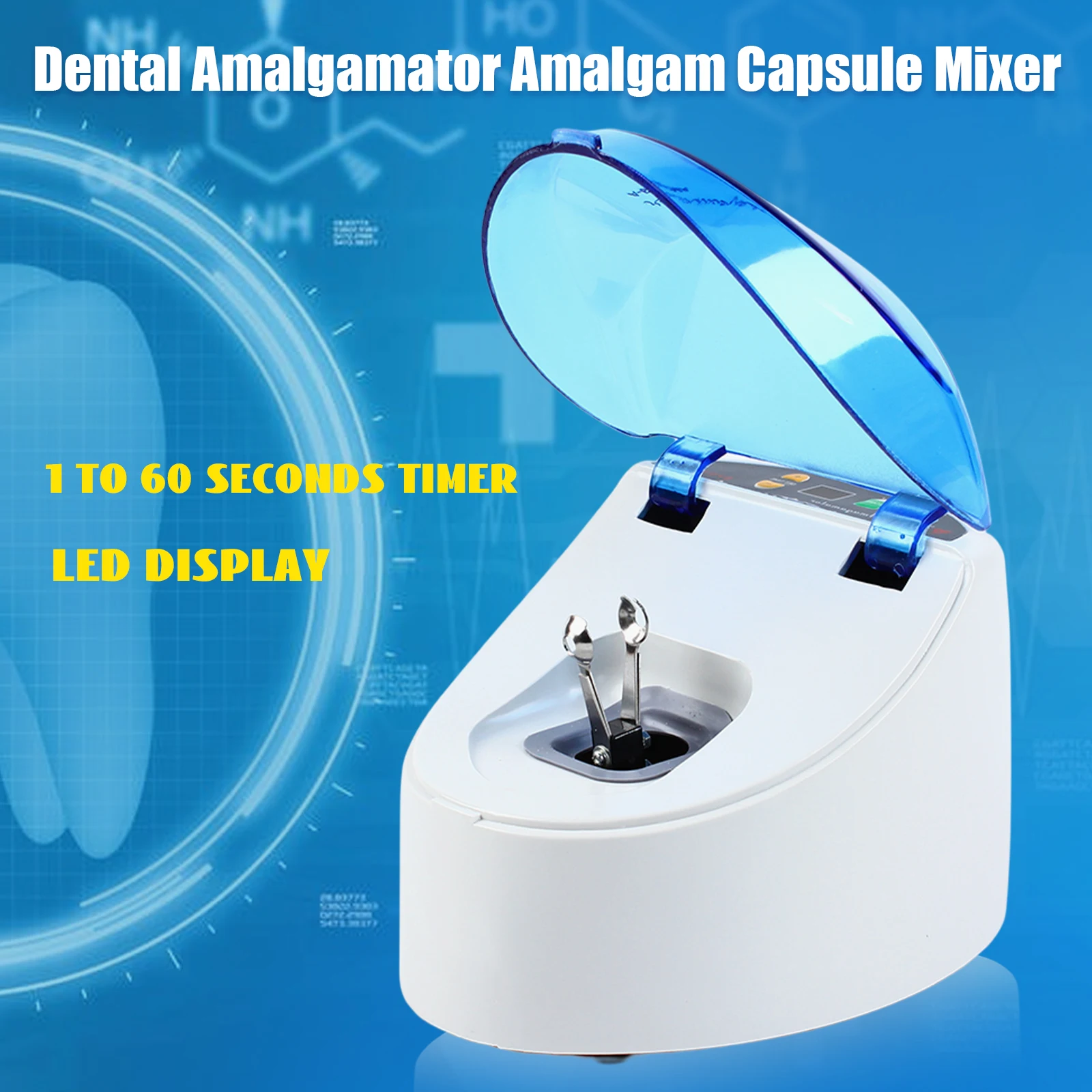 

Dental Amalgamator Machine SYG3000 Capsule Mixer 3600rpm Amalgam Machine Lab Equipment Tool for Silver Mercury Capsule