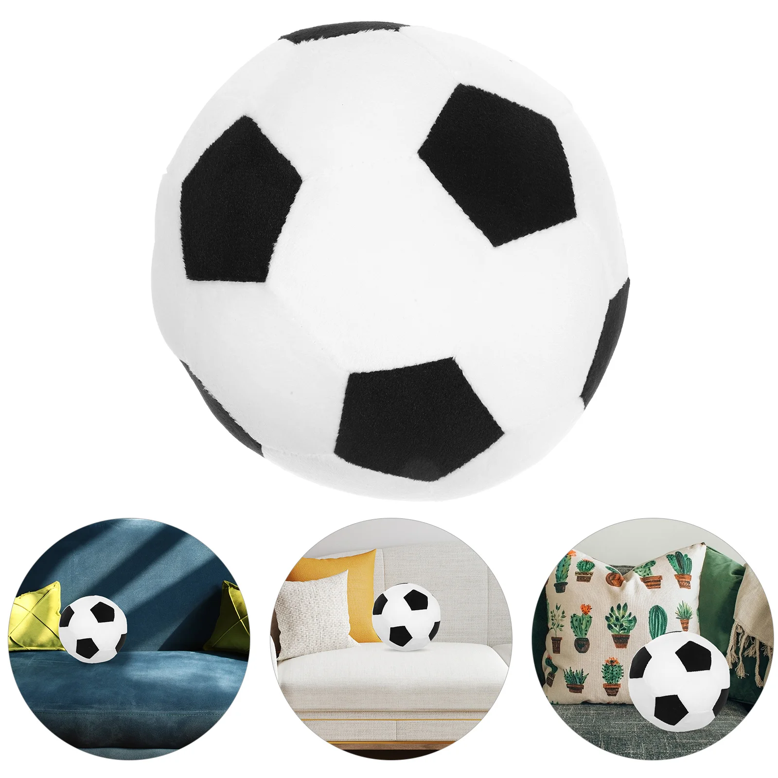 

Football Plush Shaped Mini Cartoon Stuffed Child Creative Festival Gift Plaything