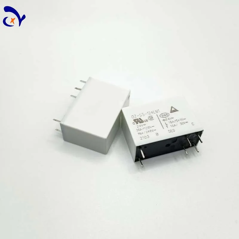 10PCS Power Relay OZ-SS-112L1 OZ-SS-124L One open one closed 1 6A 8 pins