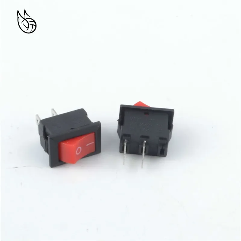 10Pcs Mini Rocker Switch ON-OFF 2Pin 15*10Cm