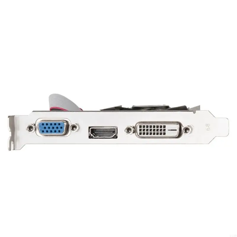 

U2JE GT610 1GB Graphics Card 610 DDR3 64bit Graphics Card for Business Office PCIE x 16 DVI VGA PC Desktop Video Card