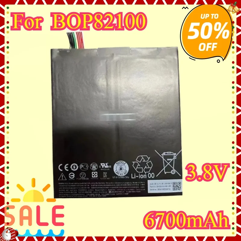 

New High quality Rechargeable Battery 6700mAh BOP82100 B0P82100 For HTC TH1 Google Nexus 9 tablet PC 8.9" Tablet Batteries