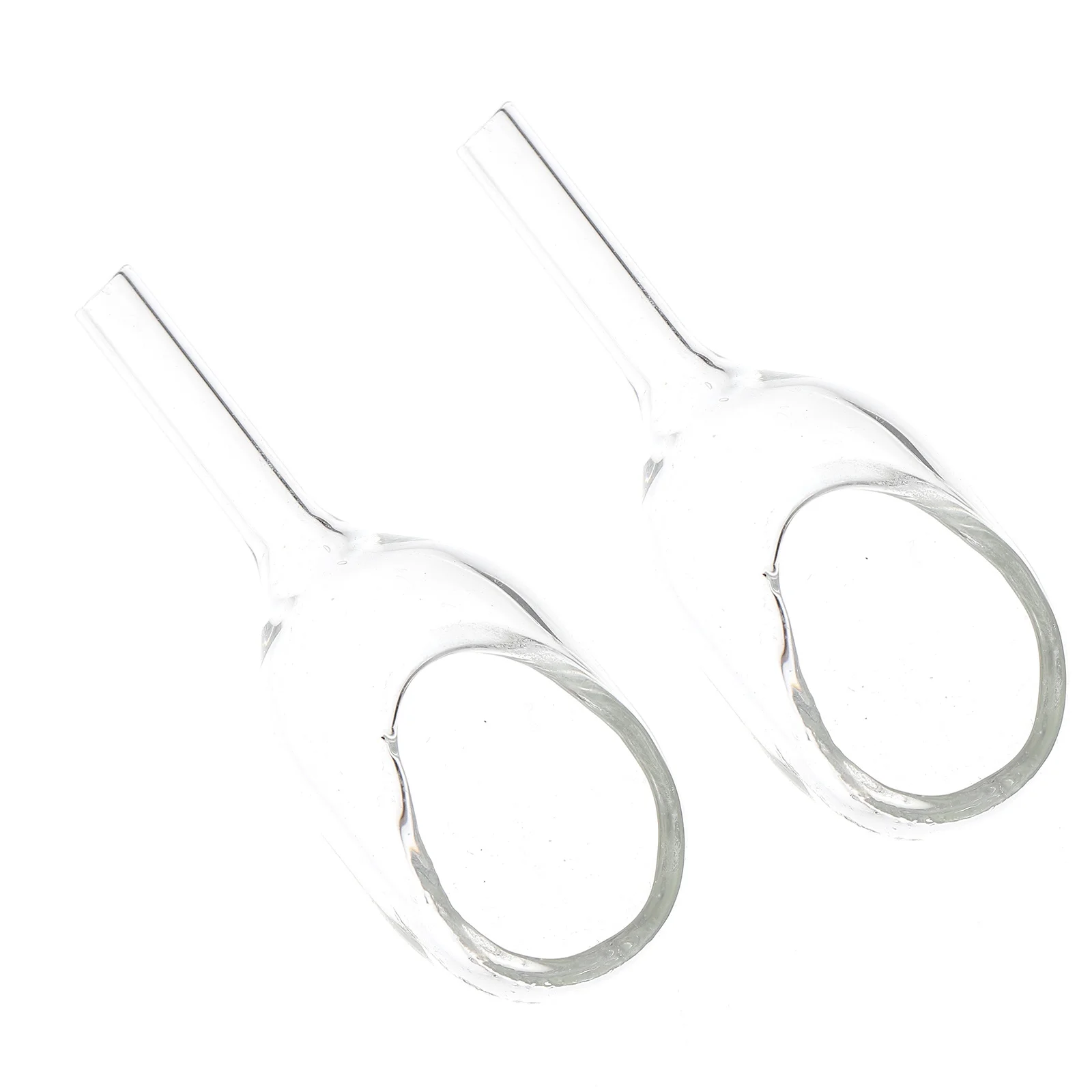 

2Pcs Clear Glass Weighing Boat Multi-Use Weighing Funnel Set Accurate Sample Transfer Lab Equipment Laboratory Glassware Tool