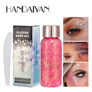2022art Gel Body sequin trang trí long lanh Mermaid Scale Party Giai đoạn trang điểm phân cực bóng mắt phân cực 8 Sơn bán hàng chính - 7