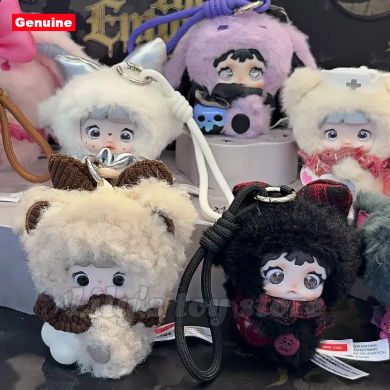 

Genuine Nommi X Heymi The Entwined Fate Series Custom Plush Doll Soft Stuffed Decor Ornament Collectible Art Toy Collection Gift