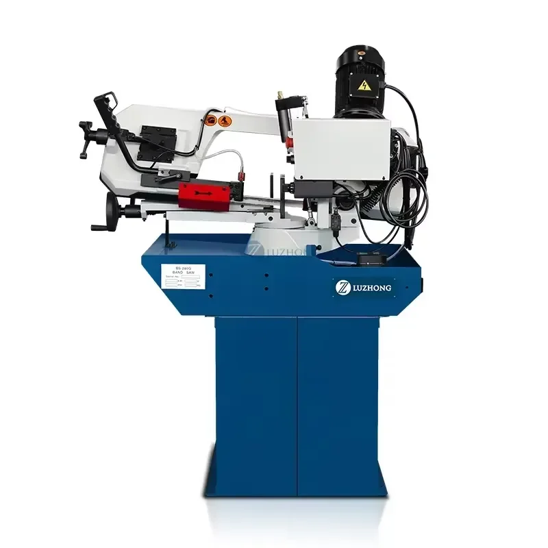 BS-280G Metal Cutting Band Saw Machine with Mechanical Tension Method Core Motor Component