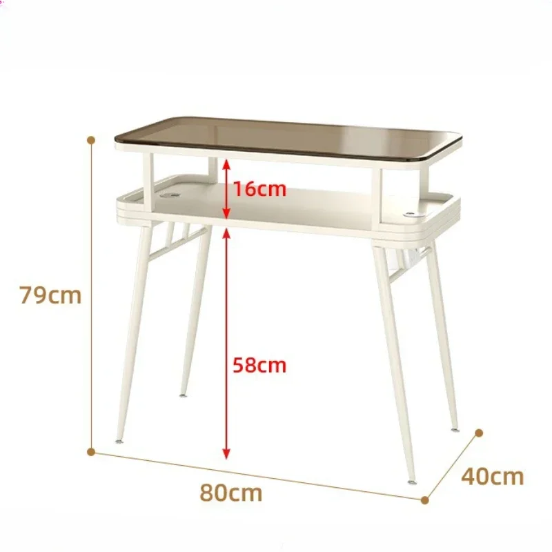 Professional Salon Station Makeup Organizer Nail Manicure Table Beauty Tables Mesa De Canto Furniture Aesthetic Portable Coffee