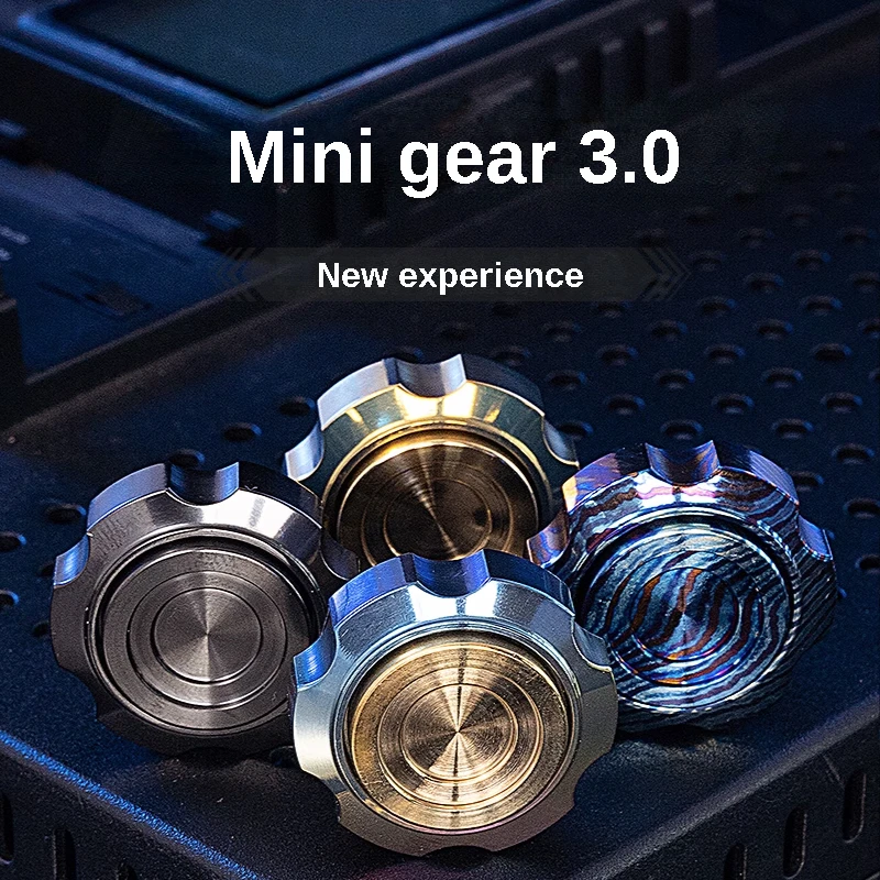 

Fidget spinner edc new gear color finger fingertip spinner decompression and decompression artifact portable adult metal toy