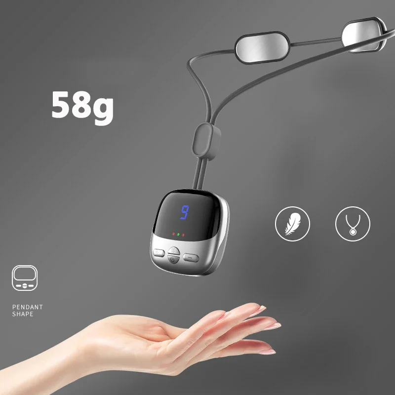 معلقة العمود الفقري العنقي مدلك 4 أوضاع تدليك 9 مستويات من الكثافة المحمولة تدليك قلادة الاسترخاء الرقبة الكتف