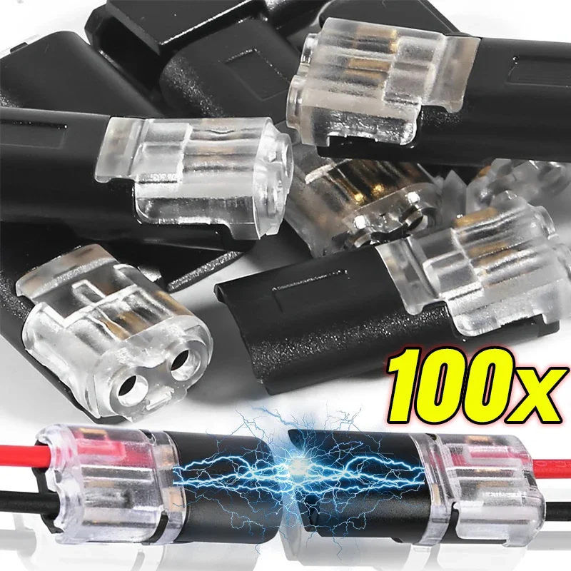 Waterproof Plug Wire Connector 2 Pin Way Cable Plug Car Electric Wire Quick Snap Connectors Strip Terminal Connection Wholesale