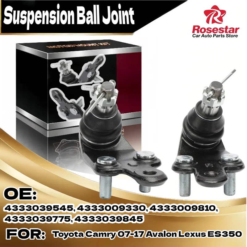 

2X шаровой шарнир передней нижней подвески для Toyota Camry 2007 2017, Toyota Avalon для Lexus ES350 4333039545 4333009330