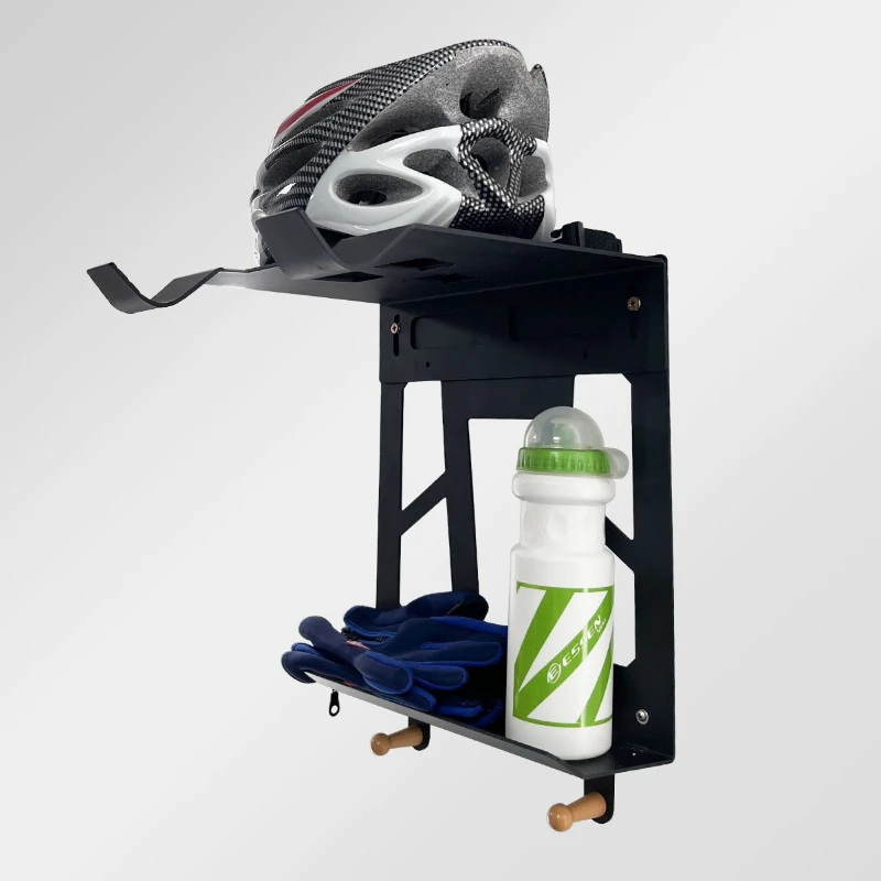 Road Bike Wall-mounted Storage Bicycle Racks Easy Install Carbon Steel Integrated Type Thickened Bike Racks Bicycle Accessories