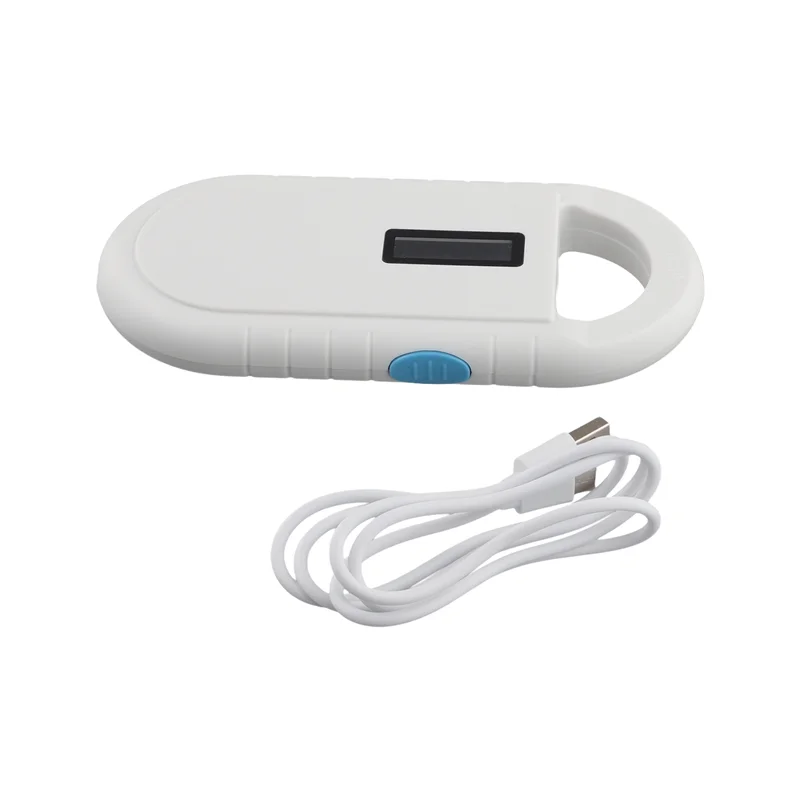 Lettore RFID B44C Lettore di microchip per animali domestici Lettore di chip per animali portatile Lettore RFID portatile Supporta ISO 11784/11785, FDX-B