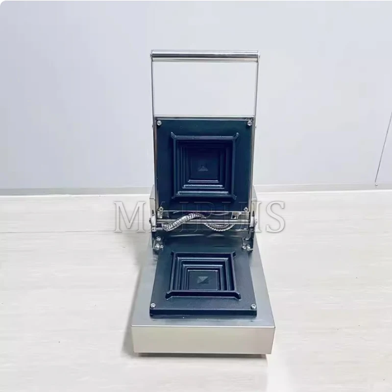 

Электрический сэндвич-мейкер (тостер) для панини, 110В/220В, одинарный, коммерческий, для картофеля фри, мини-вафельница