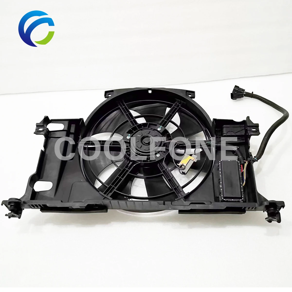 Electric Cooling Radiator Fan Assembly for MG7 MG ZT ROVER 75 750 1.8T 2.0 CDTI PGK100654 PGJ000110  PN7727262804