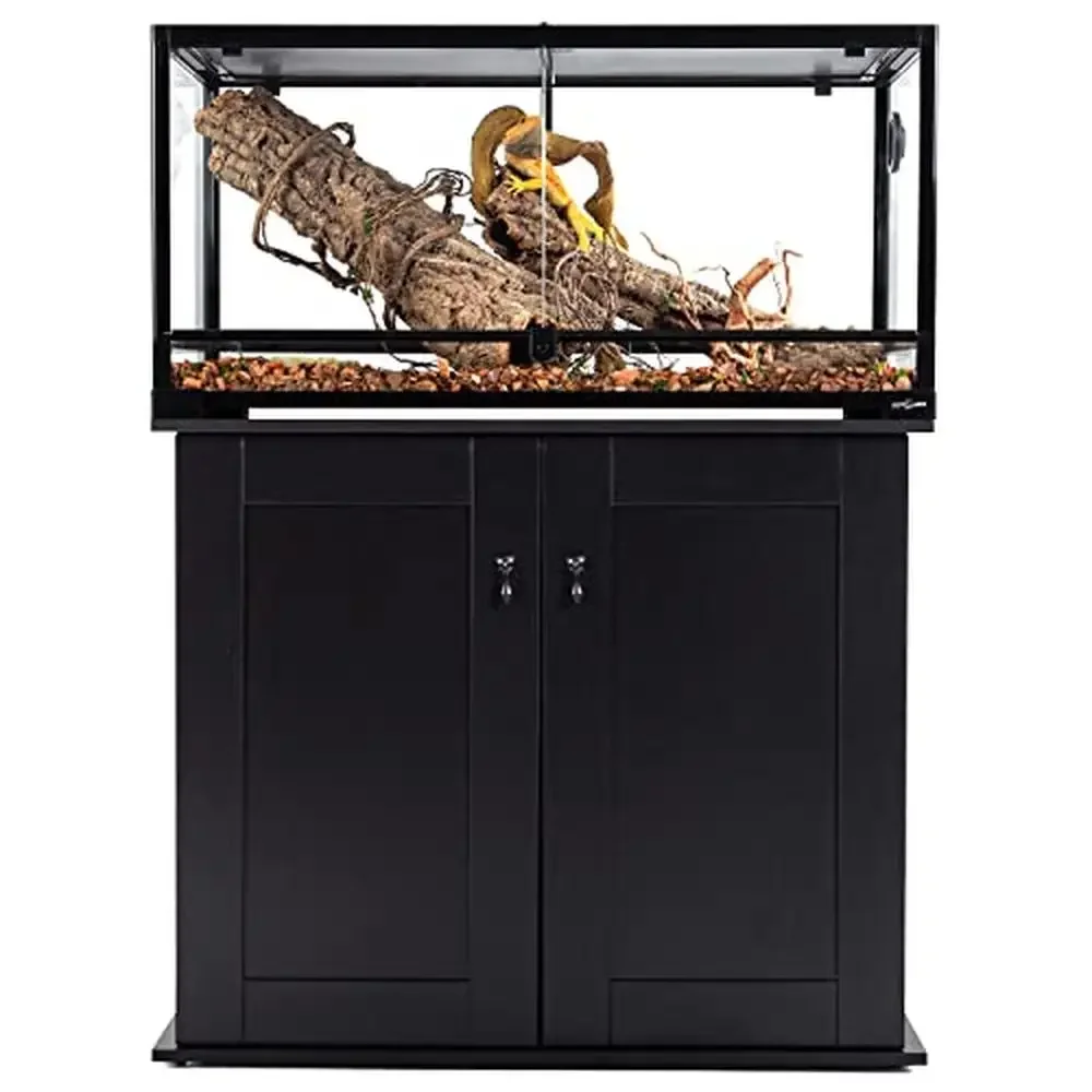 

Terrarium Stand 36x18x30 Assembly Required Cable Management Turtle Tank 4L Lightweight Durable Storage Stand