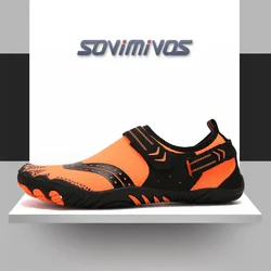 Unisex Swimming Water Shoes Men Barefoot Outdoor Beach Sandals Upstream Aqua Shoes Plus Size Nonslip River Sea Diving Sneakers