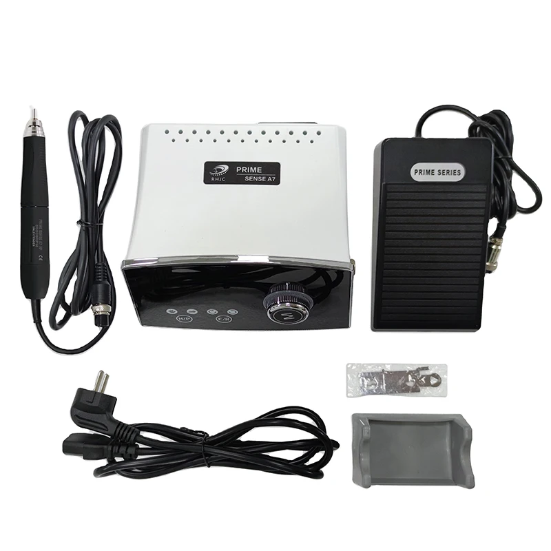 PRIME SENSE A7 Brushless Micromotor 55,000 RPM 240W High Torque 8.5 N.cm Jewelry Engraving Nail Drill Motor