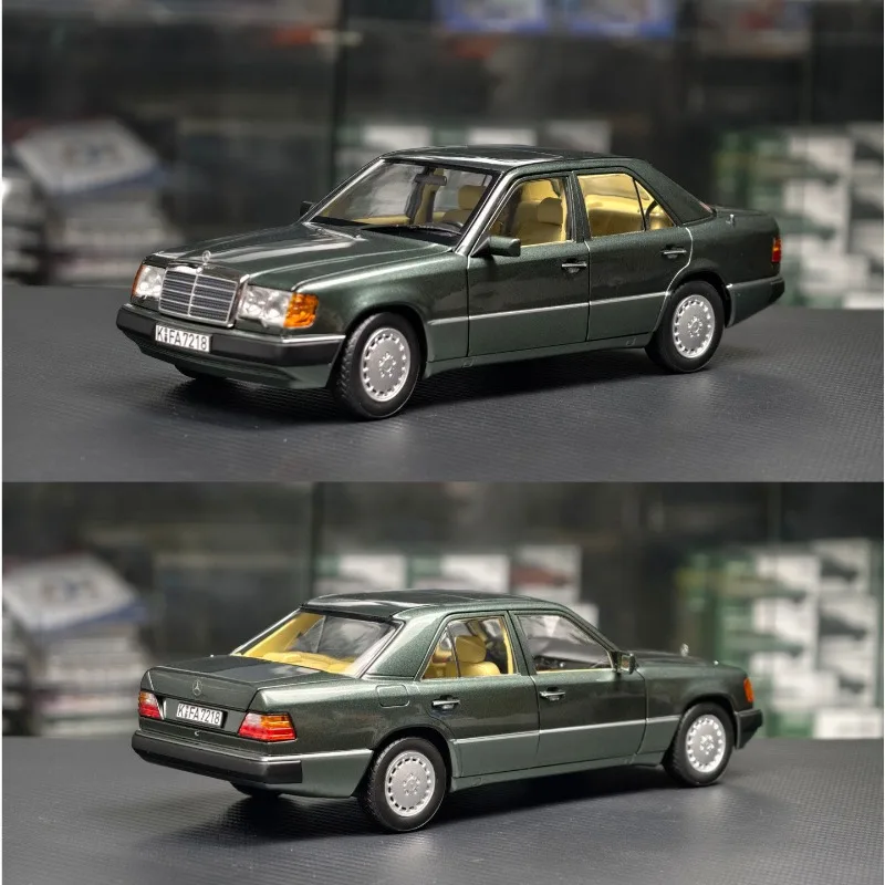 

Модель автомобиля Diecast NOREV 1/18 Scale BENZ 230E W124 1990, зеленый цвет, из сплава