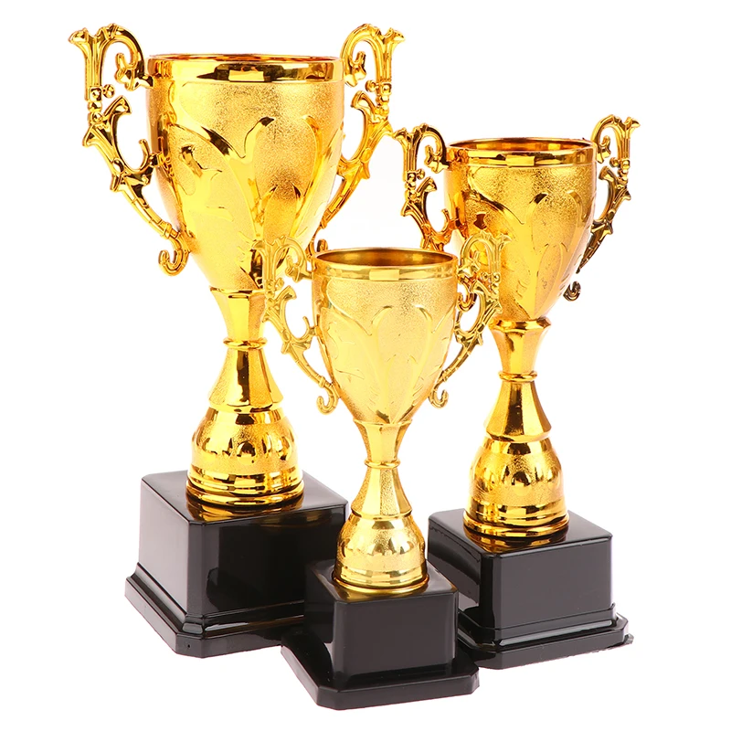 1Pcs Award Trophy Winner Trophies Children Plastic Trophy Toys Props For Kids Competition Reward Prize Party Favors