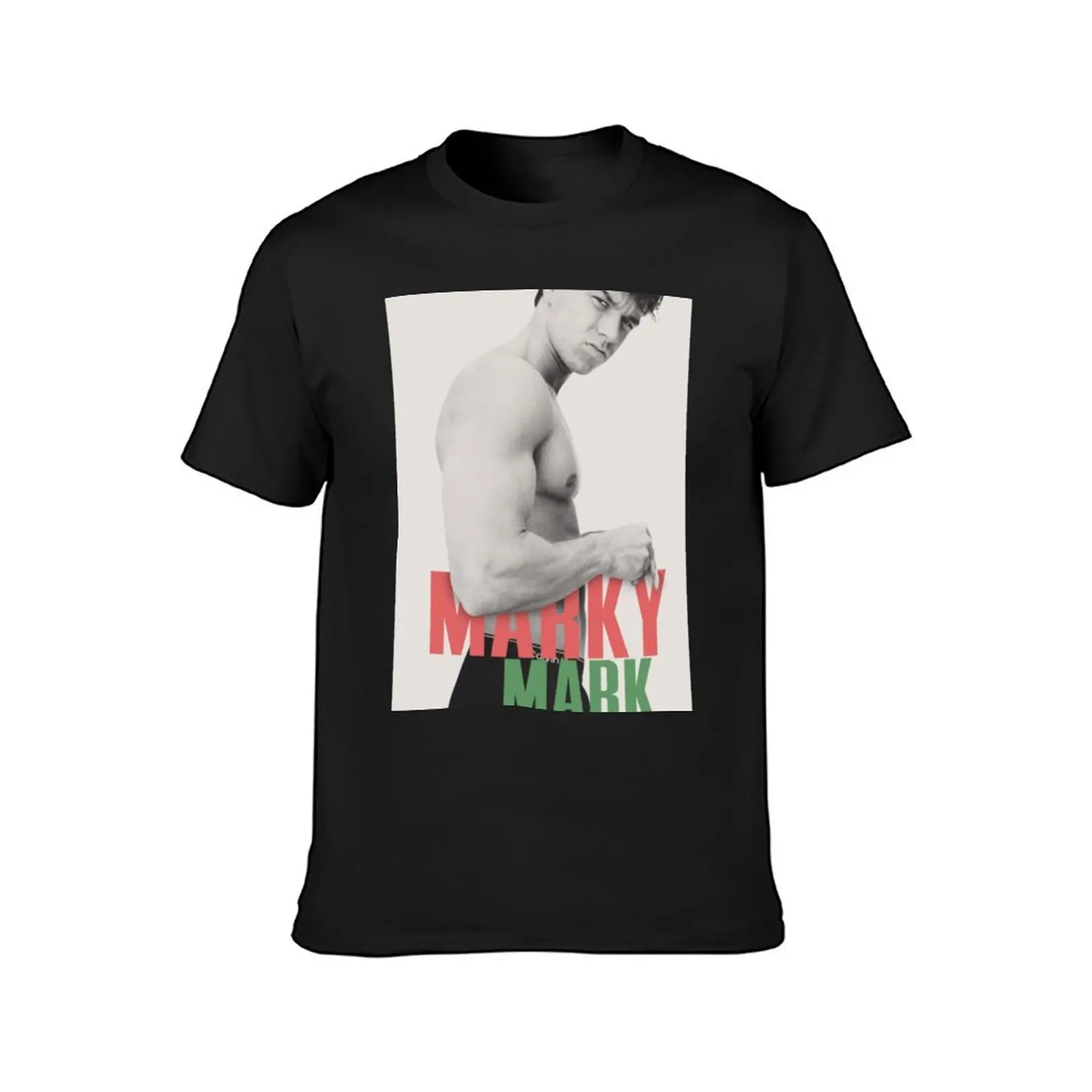 MARKY MARK handsome T-Shirt oversized anime clothes summer top customs men graphic t shirts