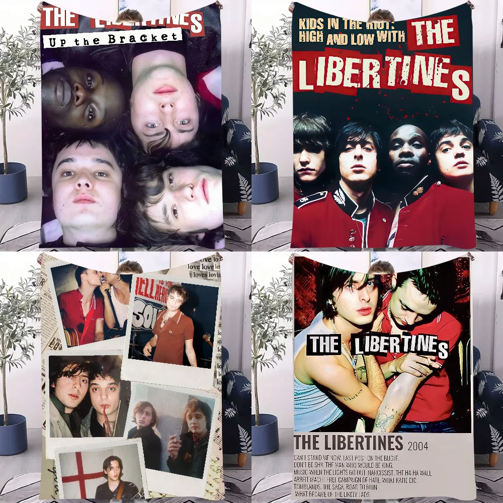 

Rock Band The Libertines Blanket Design Lightweight For Dorms, Naps, Living Room, Office,Sofa